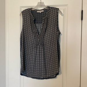 Loft sleeveless top.